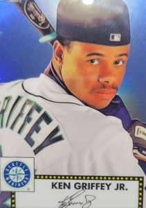 2022 topps chrome platinum anniversary Ken Griffey jr refractor
